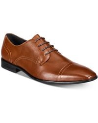 Alfani men's adam on sale cap toe oxford