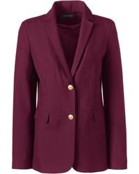Lands' End - Hopsack Blazer - Lyst