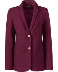 Lands' End - Hopsack Blazer - Lyst