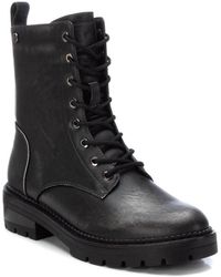 Xti - Combat Booties By - Lyst