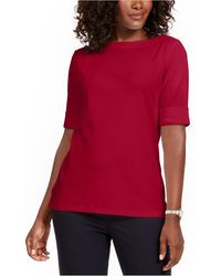 karen scott cotton tops