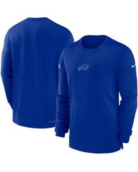 Nike - Buffalo Bills 2023 Sideline Performance Long Sleeve T-shirt - Lyst