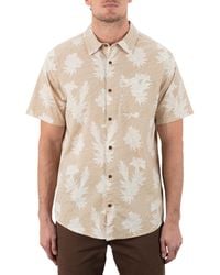 Hurley - Lido Stretch Short Sleeve Shirt - Lyst