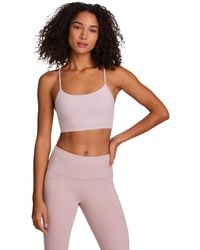 Reebok - Cropped Pull-on Bra - Lyst