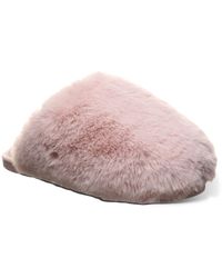 BEARPAW - Silkie Faux Fur Plush Slip-on Slippers - Lyst
