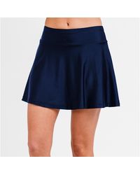 Calypsa - Flowy Swim Skirt With Attached Shorts - Lyst