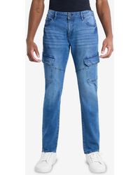 Xray Jeans - Slim Fit Stretch Cargo Jeans - Lyst