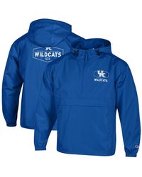 Champion - Kentucky Wildcats Delay Packable Half-zip Jacket - Lyst
