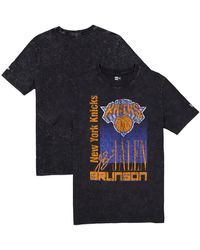 KTZ - Jalen Brunson New York Knicks Full Court Press Mineral Wash Player T-shirt - Lyst