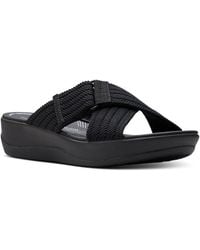 Clarks - Cloudsteppers Arla Wave Sandals - Lyst