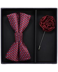 Ben Sherman - Â 2-piece Pre-tied Bow And Lapel Pin Box Set - Lyst