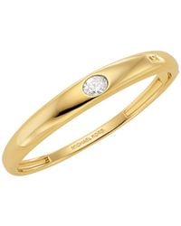 Michael Kors - Oval Stone Bangle Bracelet - Lyst