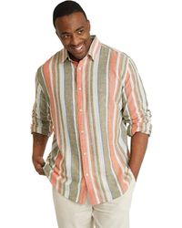 Johnny Bigg - Johnny Big Portugal Stripe Linen Shirt - Lyst