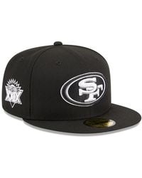 KTZ - San Francisco 49ers Main Patch 59fifty Fitted Hat - Lyst