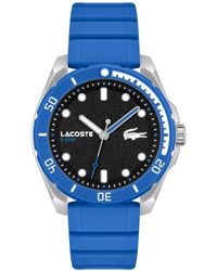 Lacoste - Finn Silicone Strap Watch 44mm - Lyst