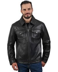 Frye - Regular-fit Collared Neck Jacket - Lyst