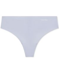 Calvin Klein - Invisibles Microfiber Stretch Thong Underwear D3428 - Lyst