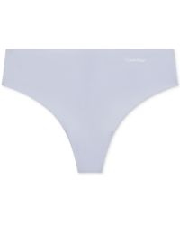 Calvin Klein - Invisibles Microfiber Stretch Thong Underwear D3428 - Lyst