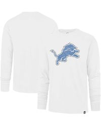 '47 - Distressed Detroit Lions Premier Franklin Long Sleeve T-shirt - Lyst