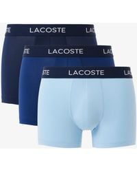 Lacoste - 3-pack Microfiber Trunks - Lyst