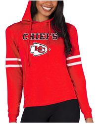 Concepts Sport - Kansas City Chiefs Marathon Lightweight Lounge Pullover Hoodie - Lyst