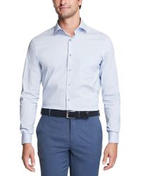 Van Heusen - Stain Shield Regular Fit Stretch Dress Shirt - Lyst