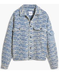 Desigual - Mottled Denim Jacket - Lyst