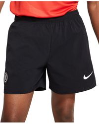 nike fc woven overlay hoodie