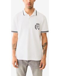 True Religion - Short Sleeve Buddha Face Polo Shirt - Lyst