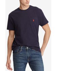 Polo Ralph Lauren - Classic Fit Crew Neck Pocket T-shirt - Lyst