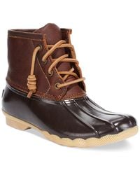 Sperry women's saltwater hot sale duck boots