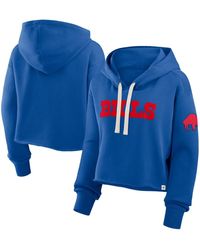 Fanatics - Buffalo Bills Oversized Hometown Heritage Cropped Hoodie - Lyst