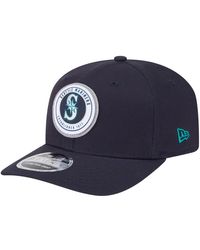 KTZ - Seattle Mariners Circle Patch 9seventy Stretch-snap Hat - Lyst