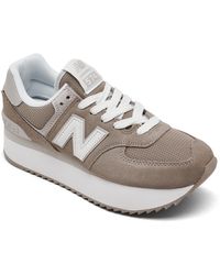 New Balance - 574+ Casual Sneakers From Finish Line - Lyst