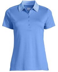 Lands' End - Tall Supima Cotton Polo - Lyst