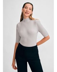 Isaac Mizrahi New York - Poor Boy Mock Sweater - Lyst