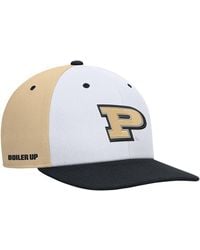 Nike - White/gold Purdue Boilermakers Pro Performance Snapback Hat - Lyst