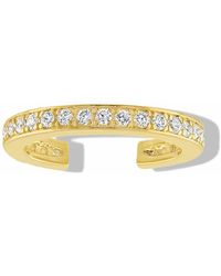 BEN ONI - Simple Pave Ear Cuff - Lyst
