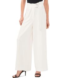 Cece - Belted High Rise Wide Leg Pants - Lyst