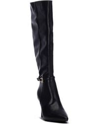 Xti - Knee-high Pointed-toe Stiletto Boots - Lyst