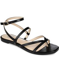 Journee Collection - Serissa Strappy Flat Sandals - Lyst