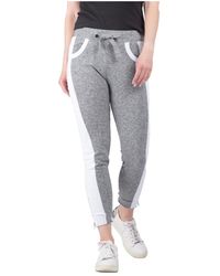 Standards & Practices - French Terry Contrast Panel jogger Pants - Lyst