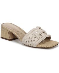 Sam Edelman - Waylon Block-heel Slide Sandals - Lyst