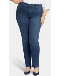 NYDJ - Plus Size Marilyn Straight Leg Jeans - Lyst