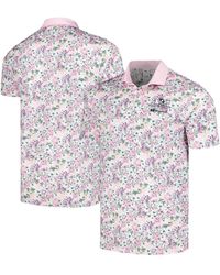 PUMA - Pink Arnold Palmer Invitational Floral Mattr Polo - Lyst
