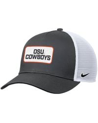 Nike - Oklahoma State Cowboys 2025 On-field Rise Trucker Performance Adjustable Hat - Lyst