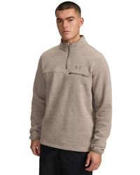 Under Armour - Quarter-zip Sweater - Lyst