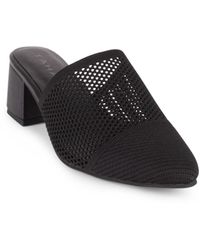 Tahari - Santorini Knit Slip-on Mules - Lyst