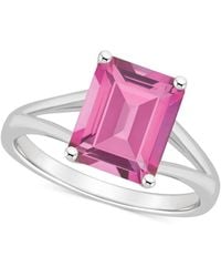 Macy's - Mystic Topaz Split Shank Polished Statement Ring (4-1/4 Ct. T.w. - Lyst