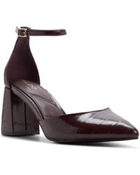 ALDO - Jan Two-piece Block-heel Pumps - Lyst